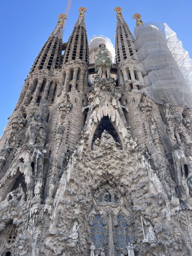 Oudste deel van Sagrada Familia